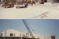 Captains Cove During Construction