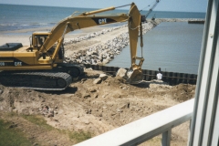 Captains Cove Marina Sheet Piling Installation