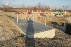 Water Control Sturcture at Blausey Restoration Project for Ottawa National Wildlife Refuge